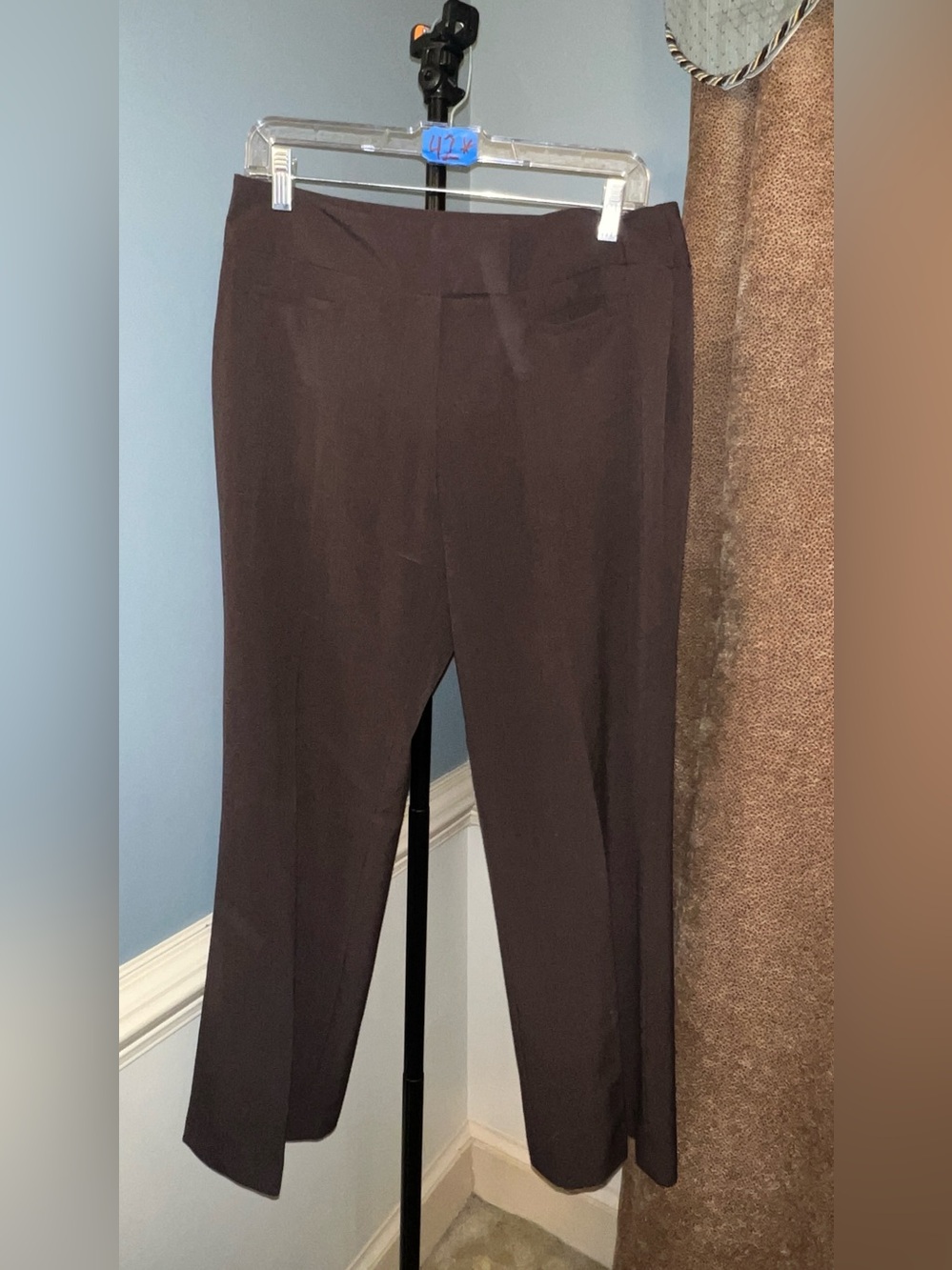 Ruby Rd. Men's Dark Brown Dress Pants